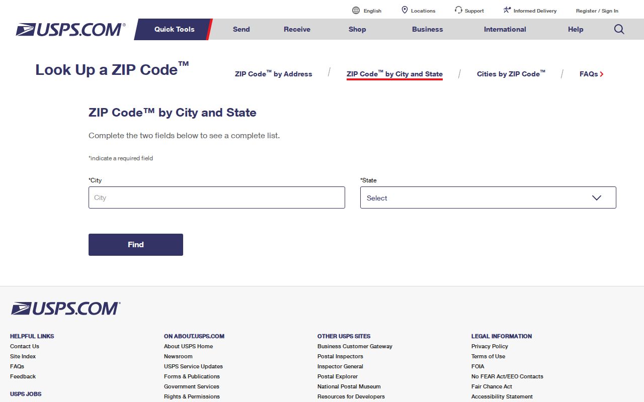 Sanger ZIP code directory USPS city and state lookup