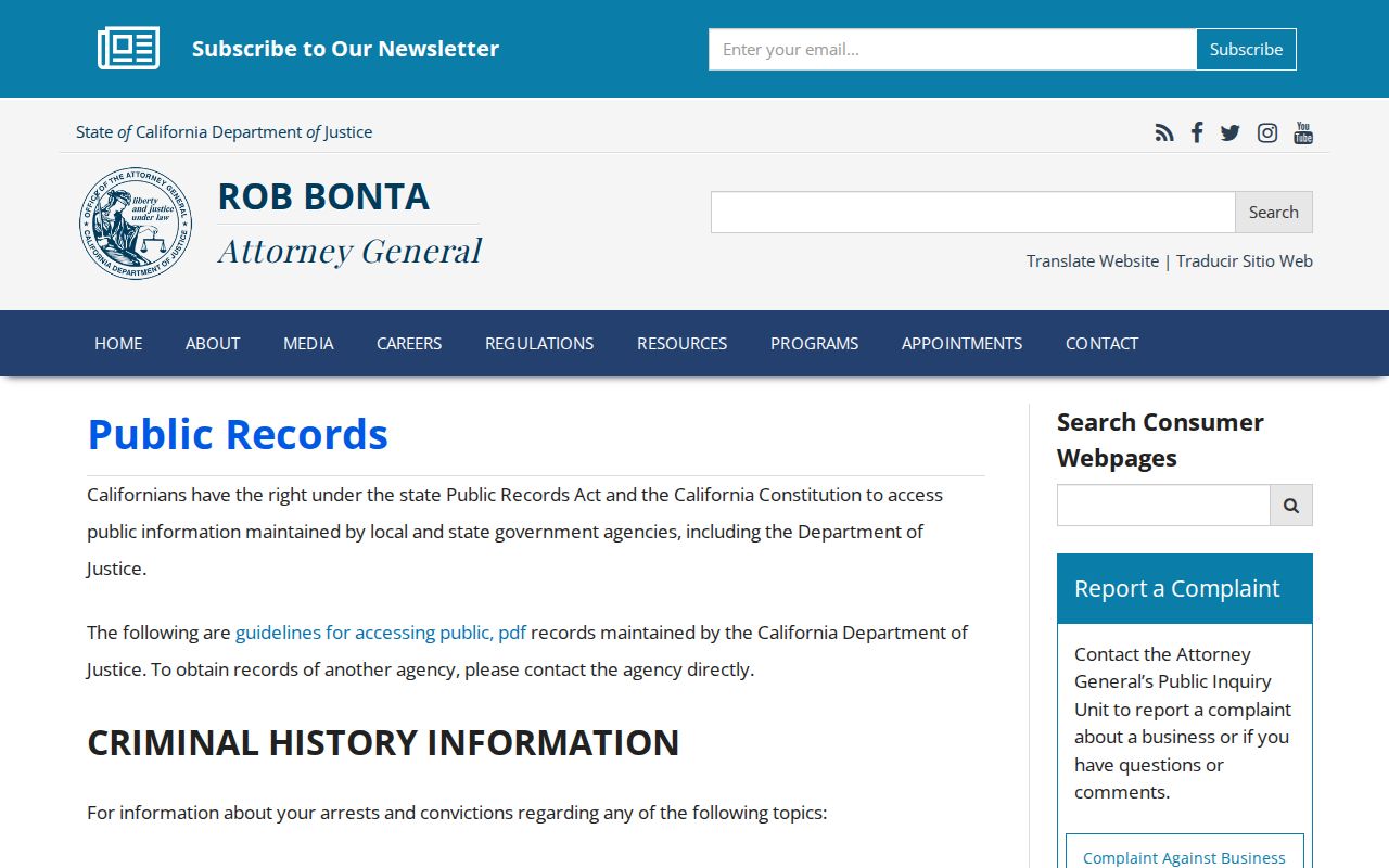 Sanger ZIP code directory California Public Records Act guidance